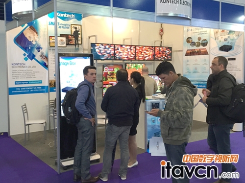 康榮電子首次出征巴西數(shù)字標(biāo)牌展