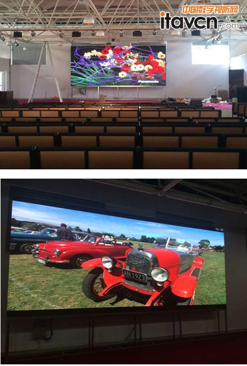 清投30平米小間距LED應(yīng)用于海南某高校