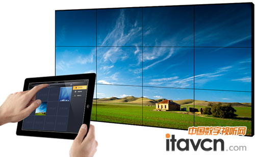 IPAD控制上墻