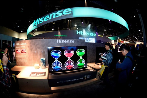 海信U9斬獲CES全球年度顯示技術(shù)金獎(jiǎng)