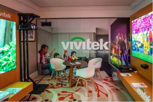 Vivitek(��Ӎ)�y�ּ���ͶӰ�C�������Wͥ��I�C����չSIAV 2018