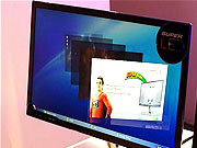 LG最纖薄LED顯示器E90亮相CES 2011